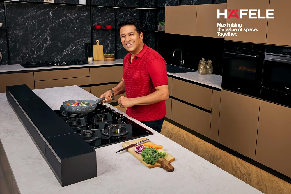 Sachin_Tendulkar using hafele products