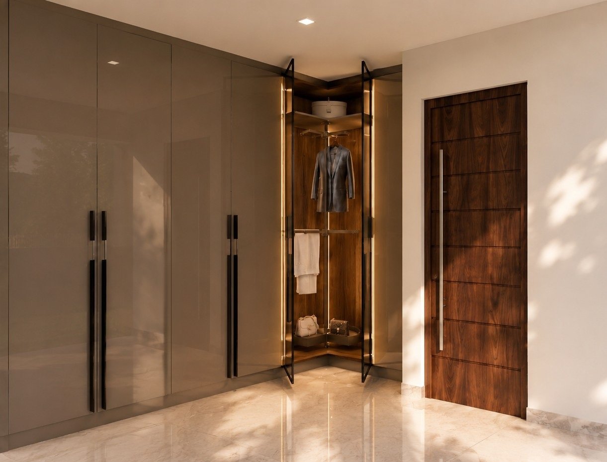custom designed wardrobe